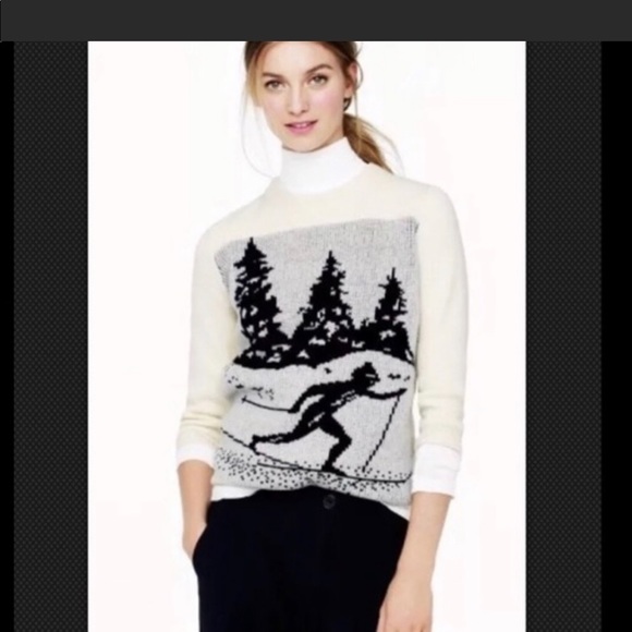 J Crew Apres Ski Alpine Sweater Size S 